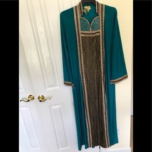 Long evening dress in size large. Brand new